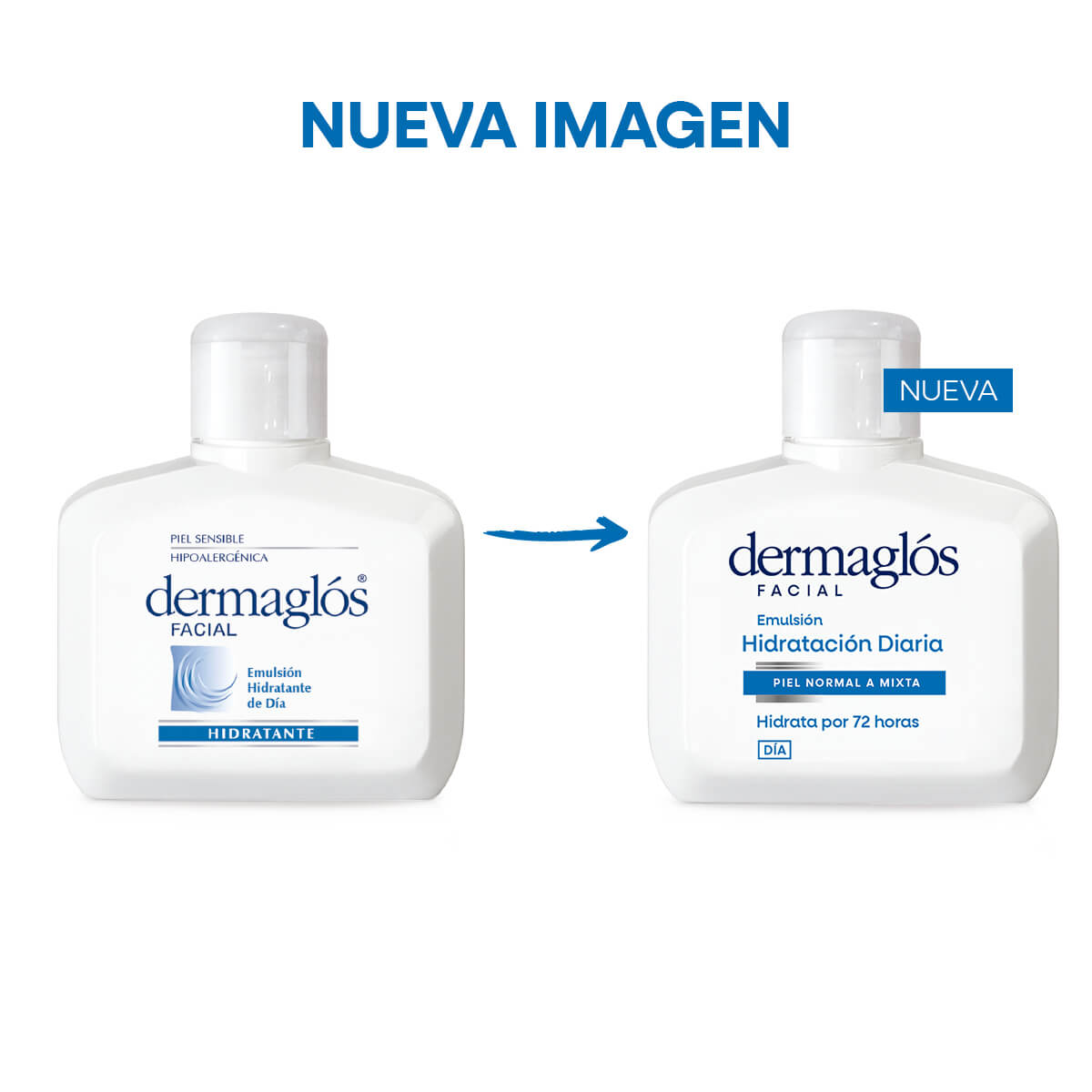 Dermagl&oacute;s Facial Emulsi&oacute;n Hidrataci&oacute;n Diaria Piel Equilibrada a Mixta 75 ml image number 1