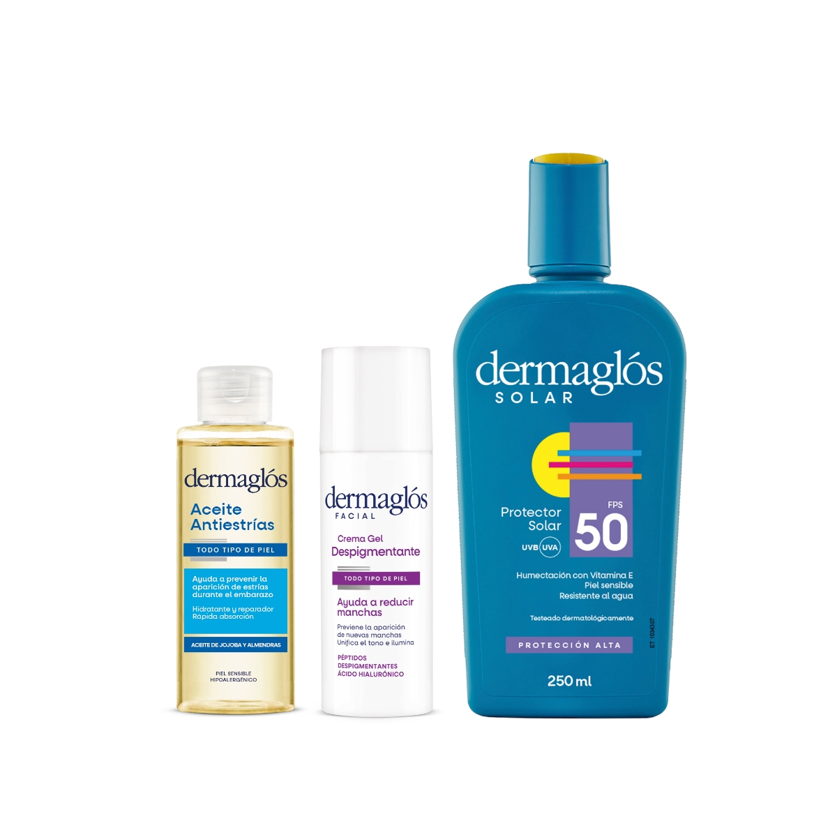 Kit Facial Corporal Dermagl&oacute;s Cuidado de la Piel Maternidad image number 0