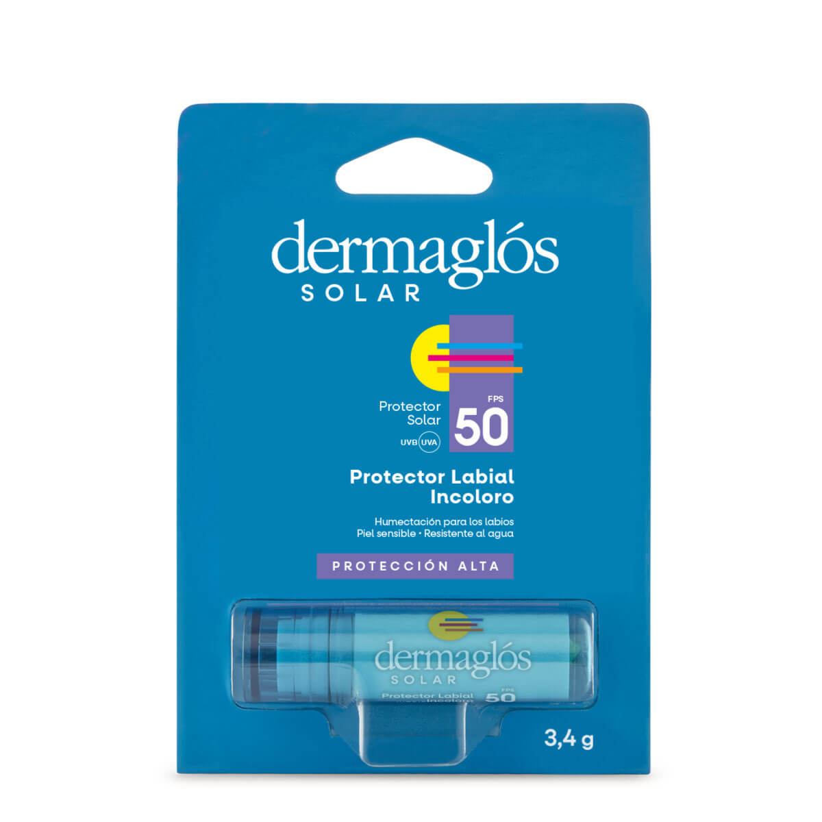 Protector Solar Labial Dermaglós FPS 50 3.4 g