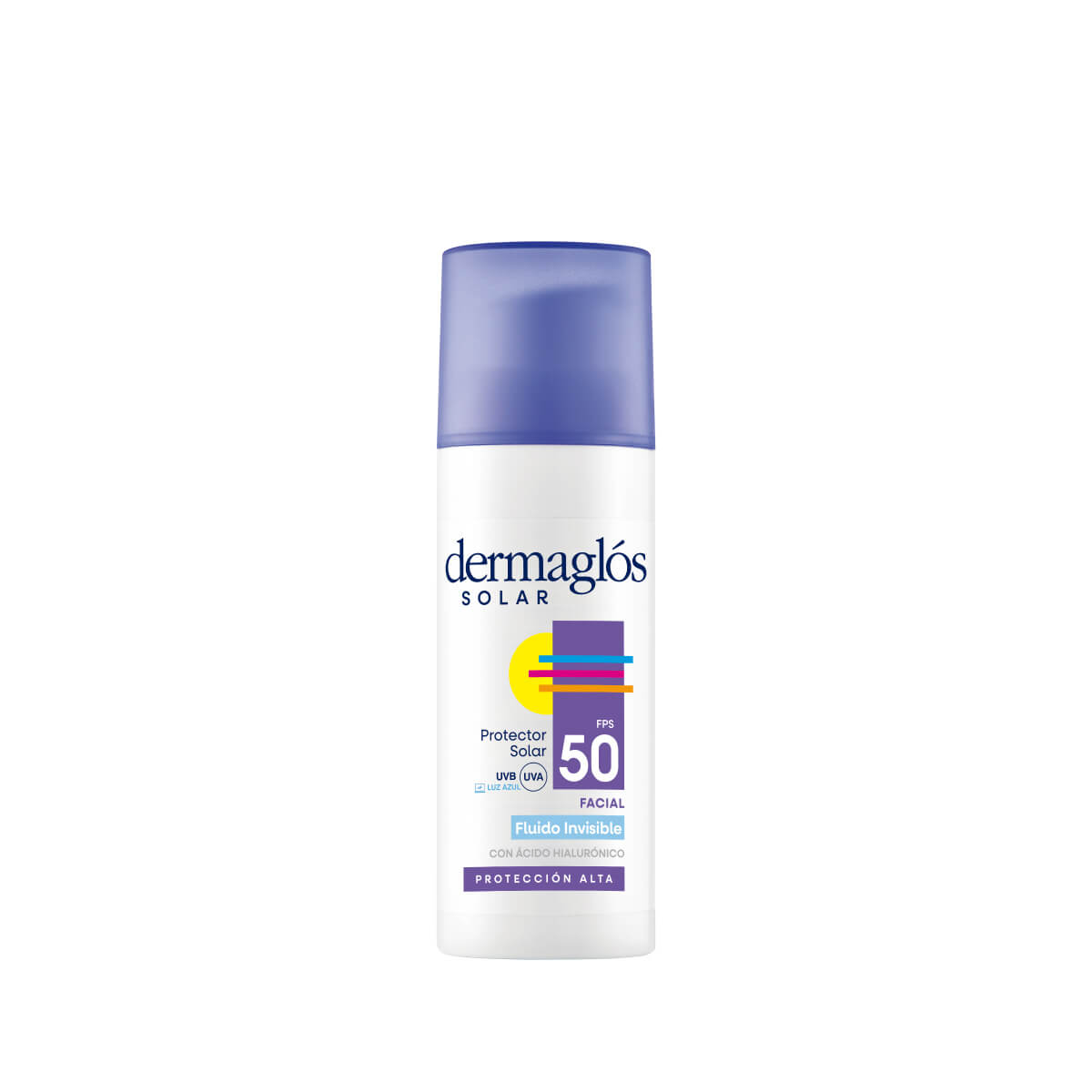 Dermaglós Solar Protector Solar con FPS 50 Fluido Facial Emulsión por 50 g