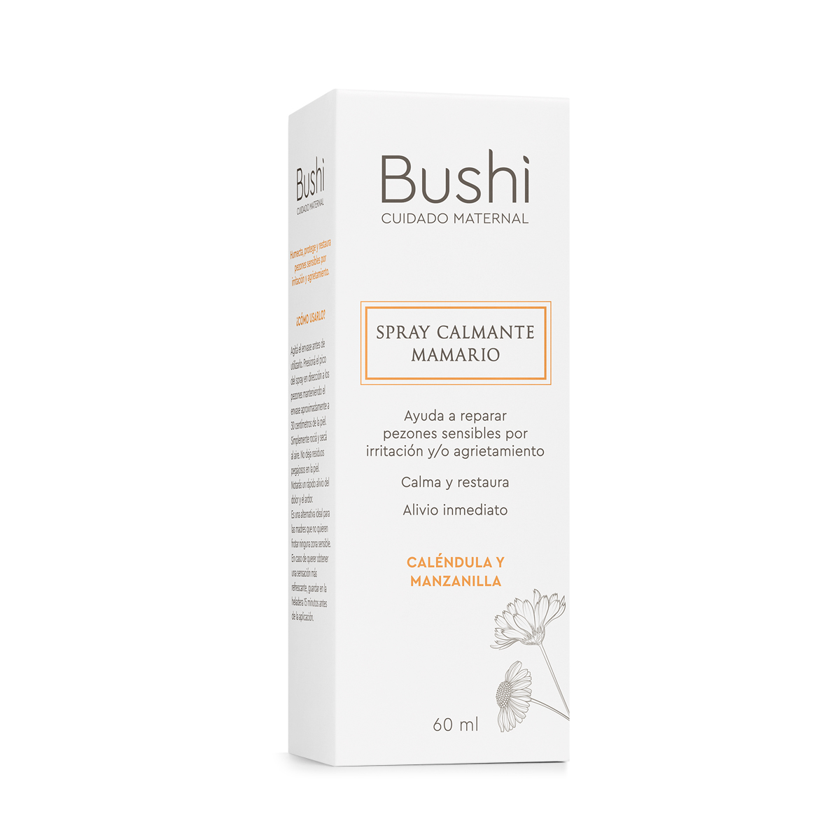 Bushi Spray Calmante Mamario 60 ml image number 1