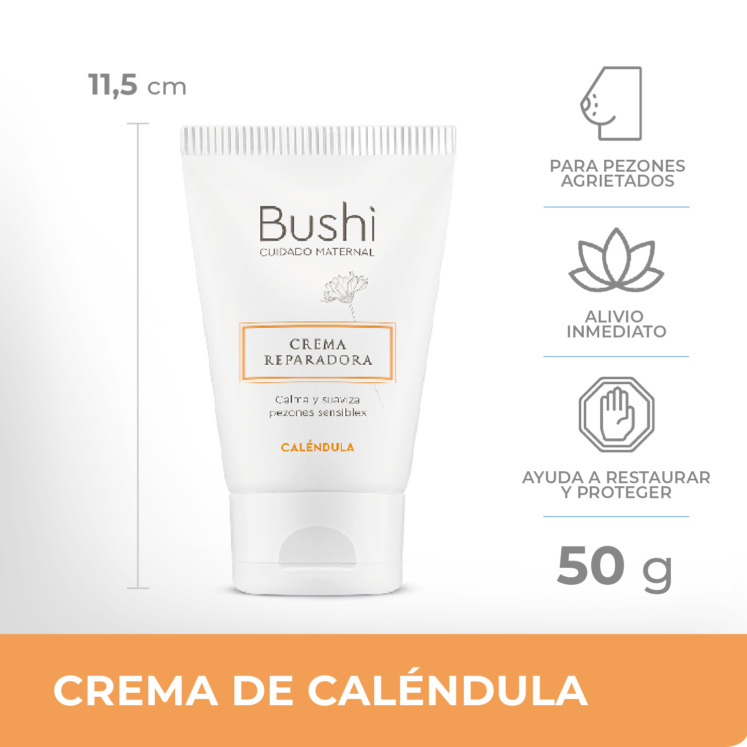 Bushi Crema Reparadora 50 g image number 5