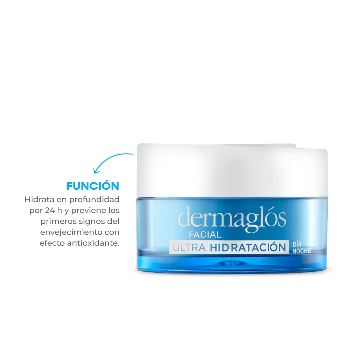 Dermaglós Facial Crema Gel Ultra Hidratación 50 g image number 2
