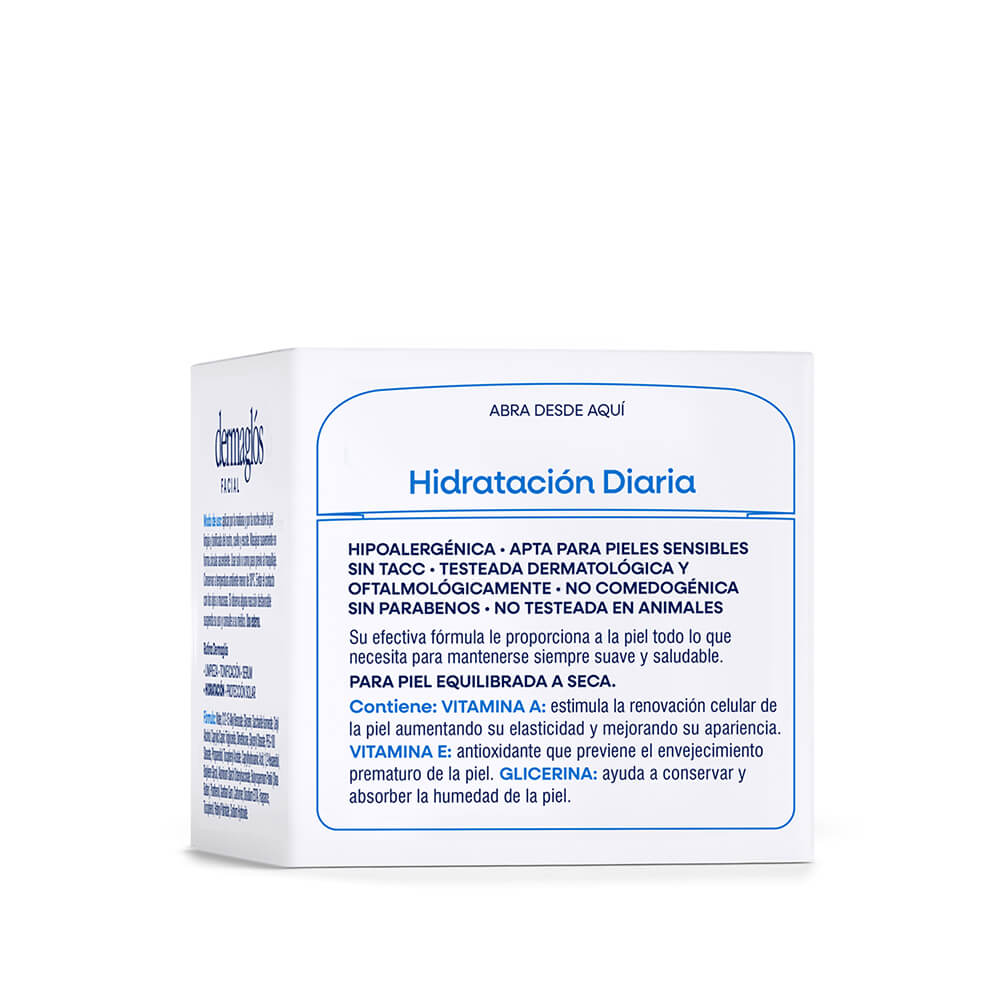 Crema Facial Hidratante Dia y Noche Dermaglós Piel Equilibrada a Seca 50 g image number 3