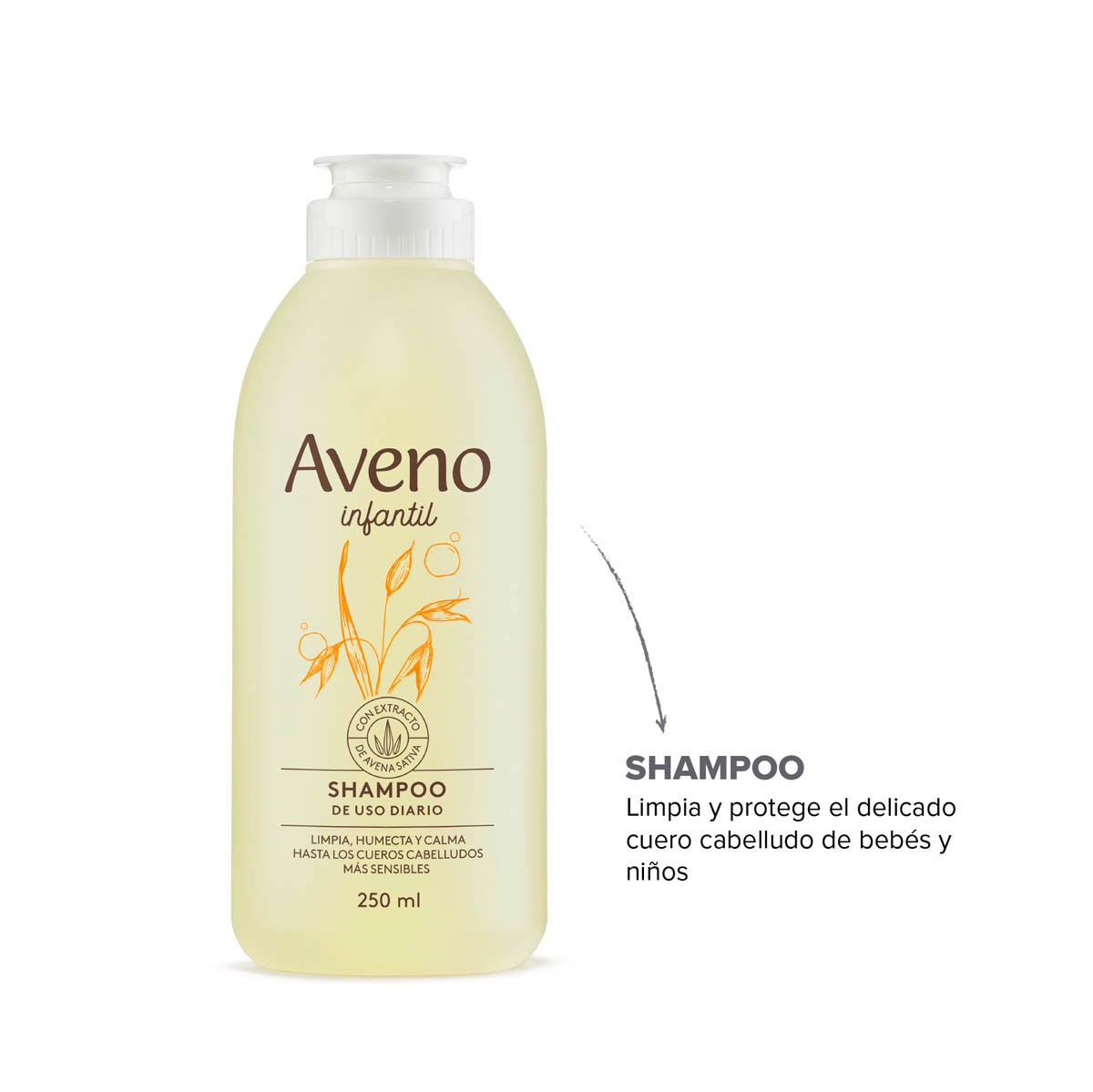 Aveno Infantil Shampoo de Uso Diario 250 ml image number 8
