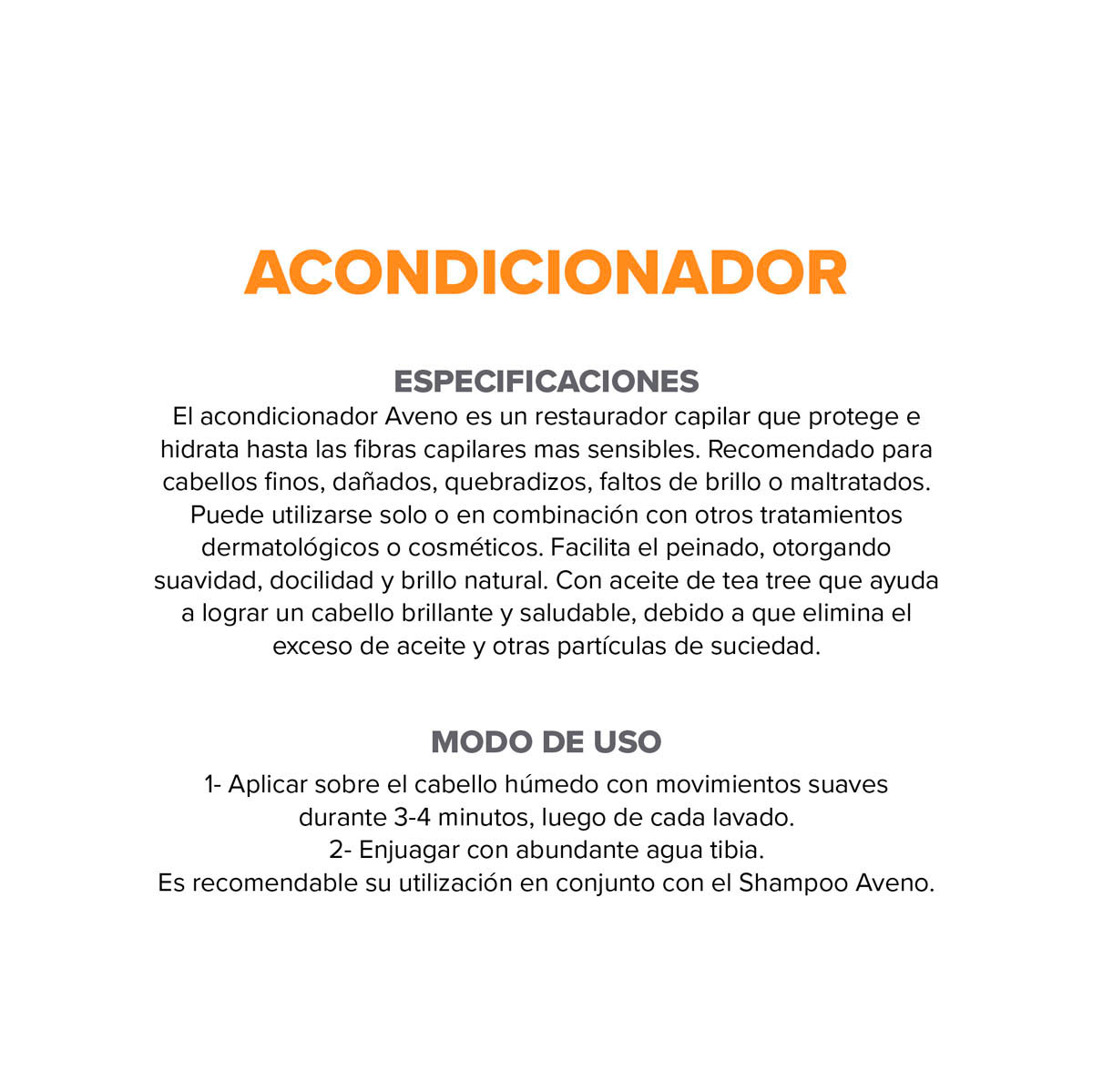 Aveno Acondicionador de Uso Diario 250 ml image number 7