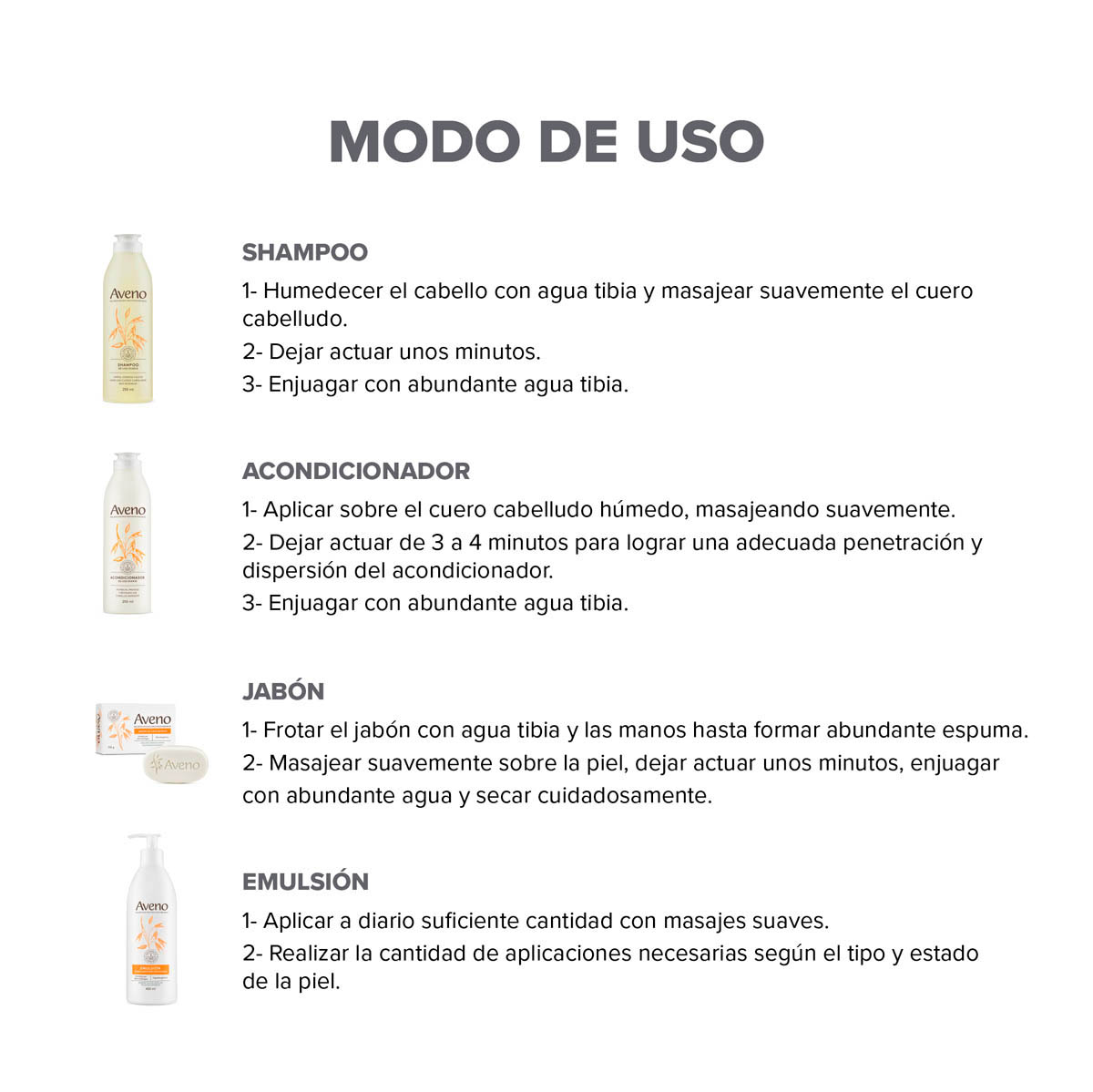 Kit Cuidado Corporal Completo Aveno Piel Sensible image number 2