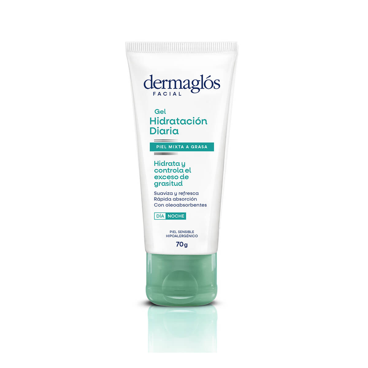 Dermaglós Facial Gel Hidratación Diaria Piel Mixta a Grasa 70 g image number 0