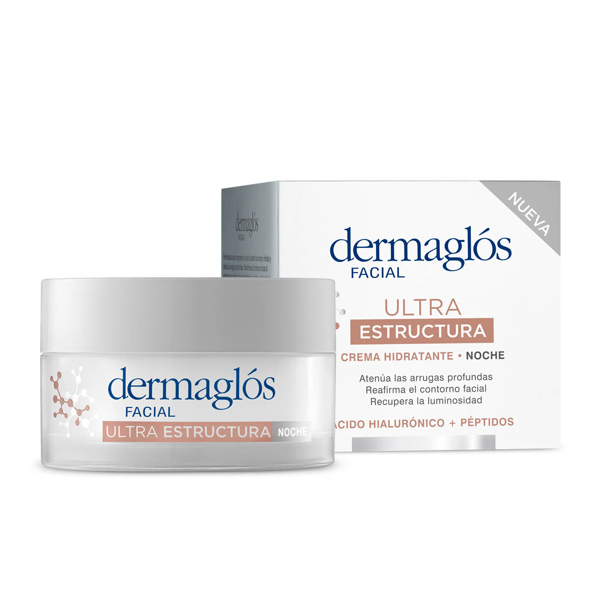 Crema Dermaglós Hidratante de Noche Ultra Estructura  50 g image number 0