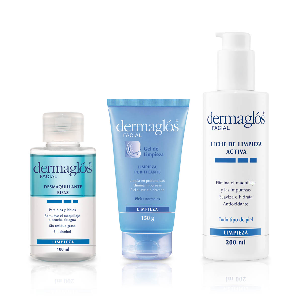 Kit Doble Limpieza Facial Dermaglós image number 0