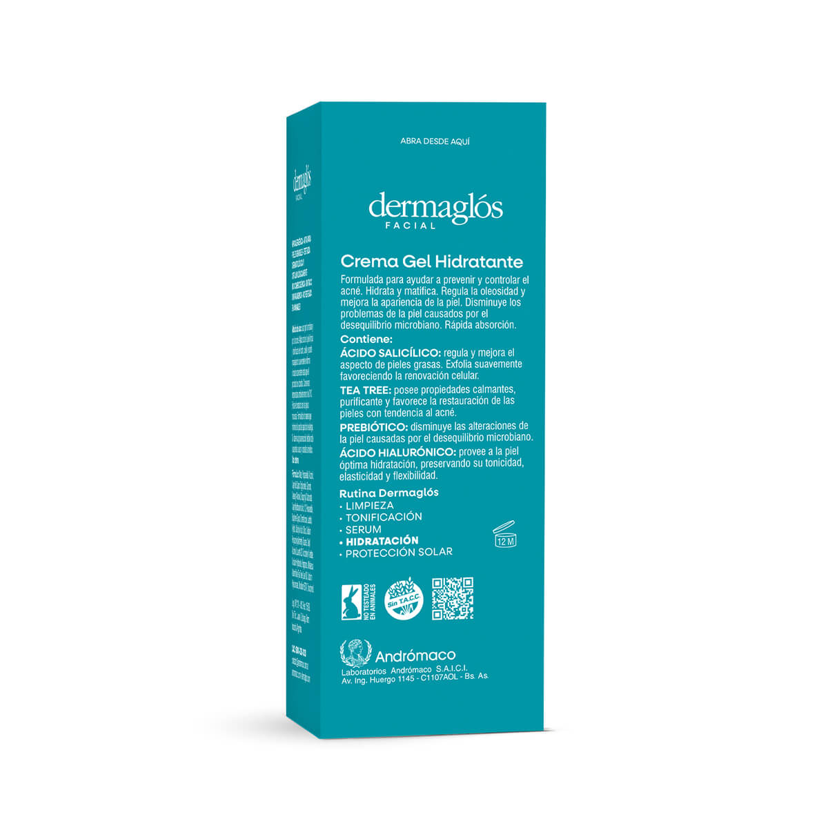 Crema Gel Hidratante Control Acn&eacute; Dermagl&oacute;s 50 g image number 3