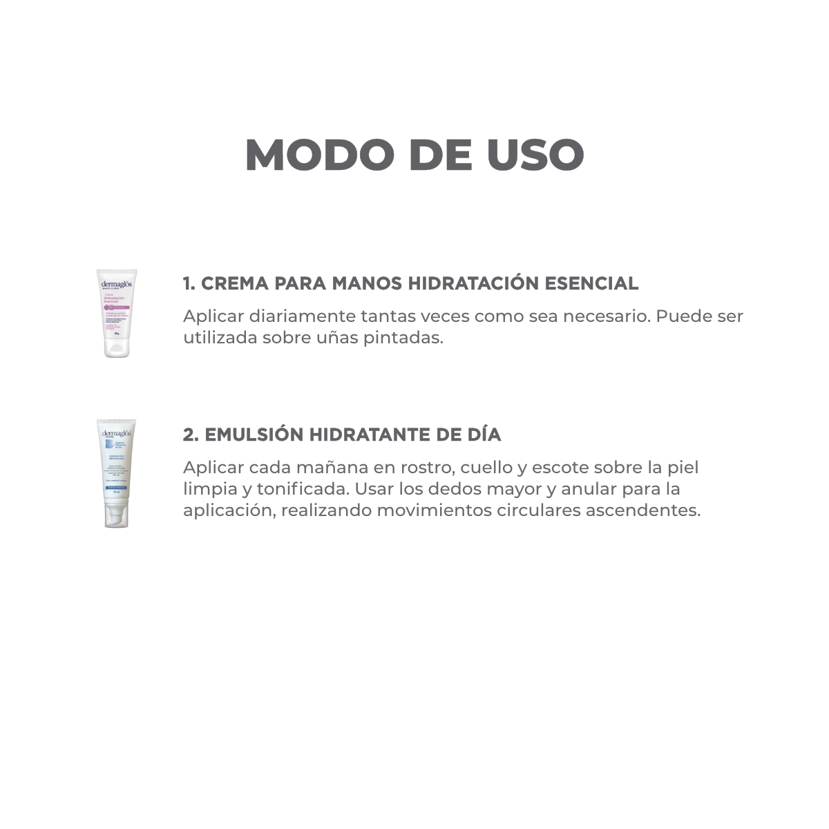 Kit Facial y Manos Dermaglós Hidratación Esencial image number 2