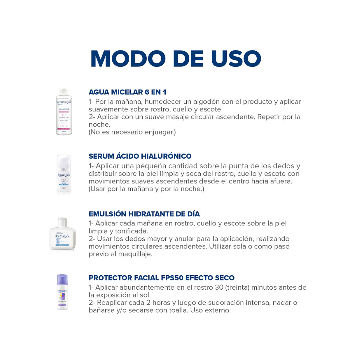 Kit Rutina de d&iacute;a Dermagl&oacute;s Experta con protecci&oacute;n FPS50 image number 3