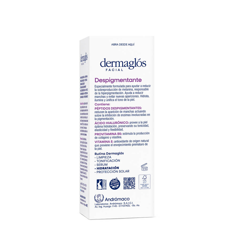 Dermagl&oacute;s Facial Crema Gel Despigmentante 50 g image number 3