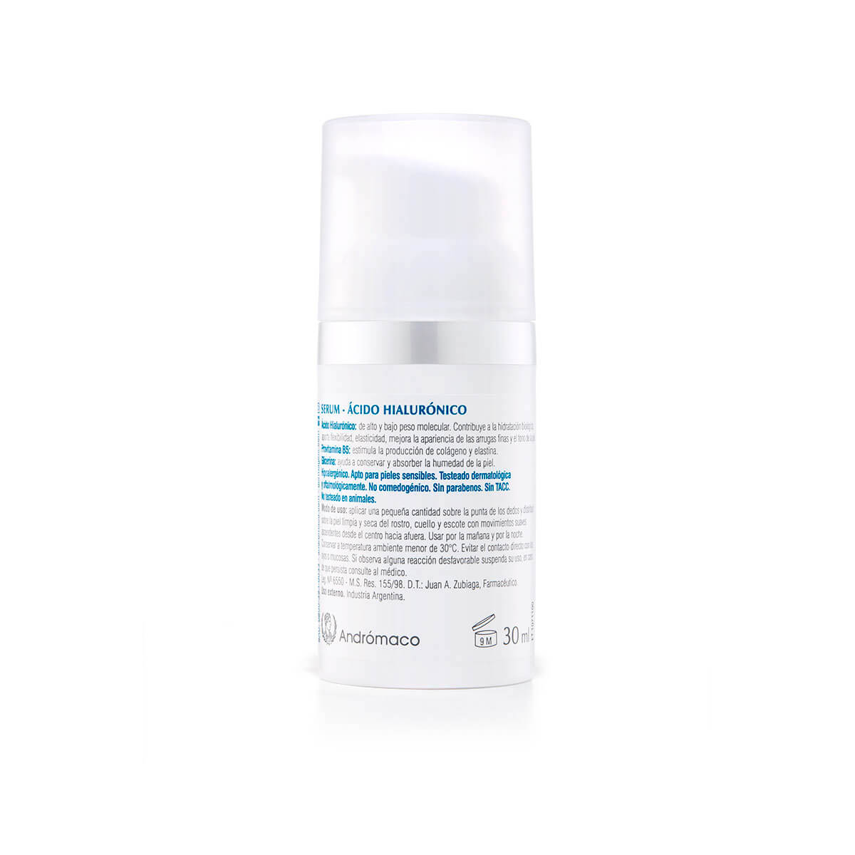 Dermagl&oacute;s Facial Serum &Aacute;cido Hialur&oacute;nico 30 ml image number 3