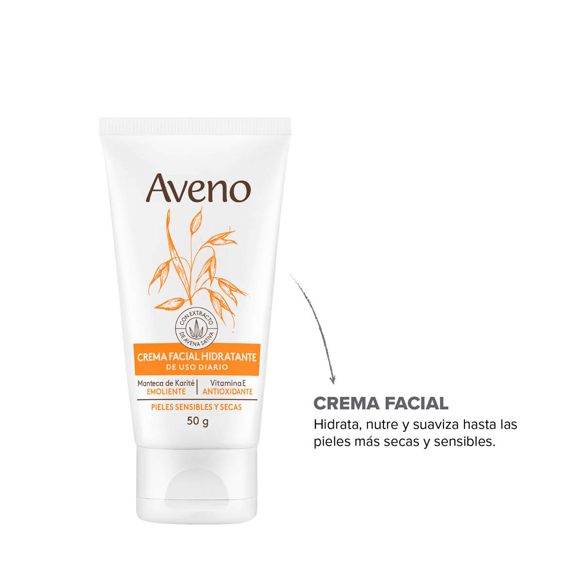 Aveno Crema Facial Hidratante de Uso Diario 50 g image number 7
