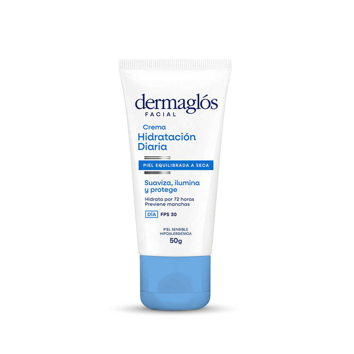 Crema Facial Hidratante D&iacute;a Dermagl&oacute;s Piel Equilibrada a Seca 50 g