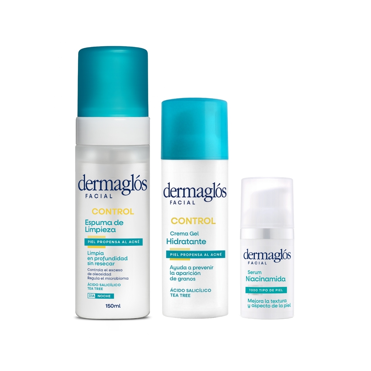 Kit Facial Dermagl&oacute;s Control Acn&eacute; + Serum Niacinamida image number 0