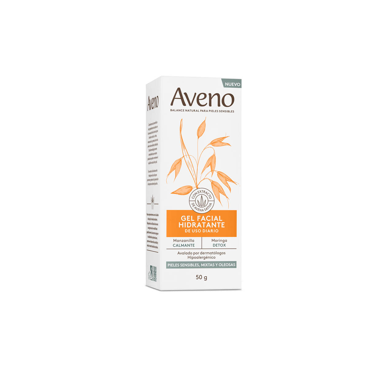 Aveno Gel Facial Hidratante de Uso Diario 50 g image number 2