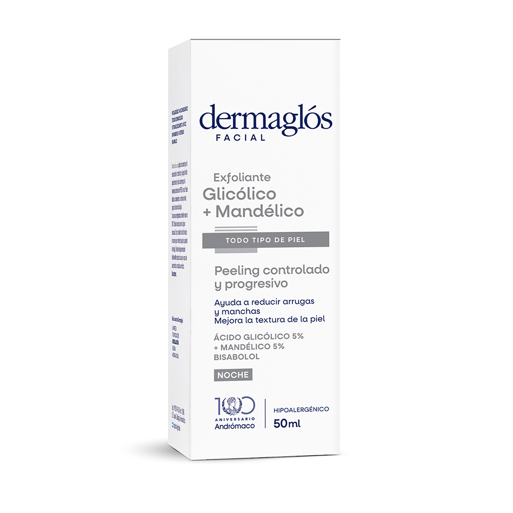 Exfoliante Facial Peeling Glic&oacute;lico y Mand&eacute;lico Dermagl&oacute;s 50 ml image number 2