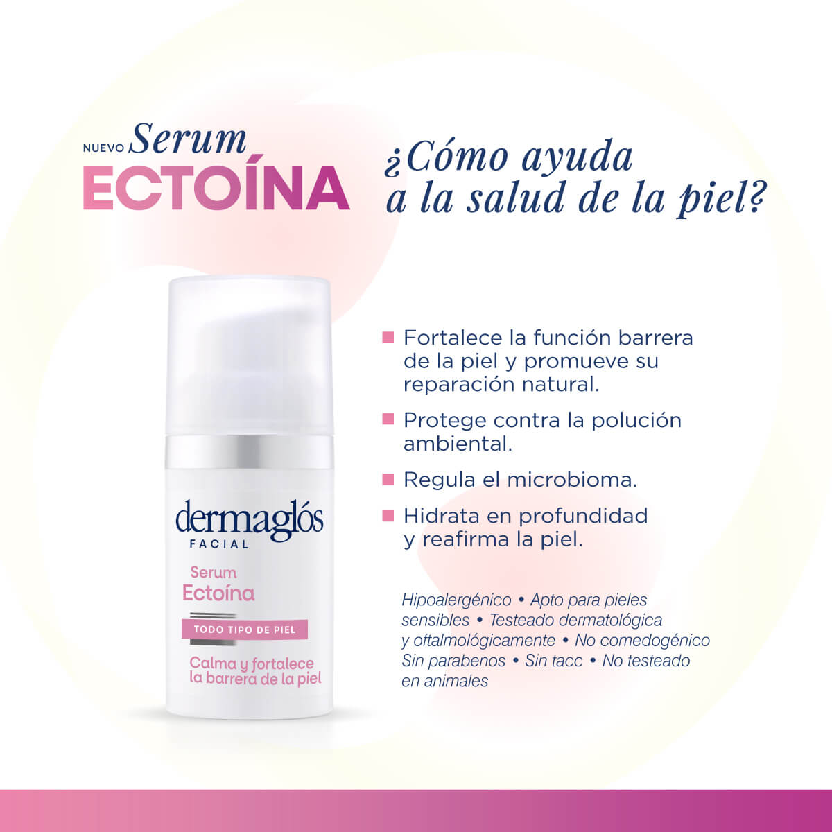 Dermagl&oacute;s Facial Serum Ecto&iacute;na 30 ml image number 7