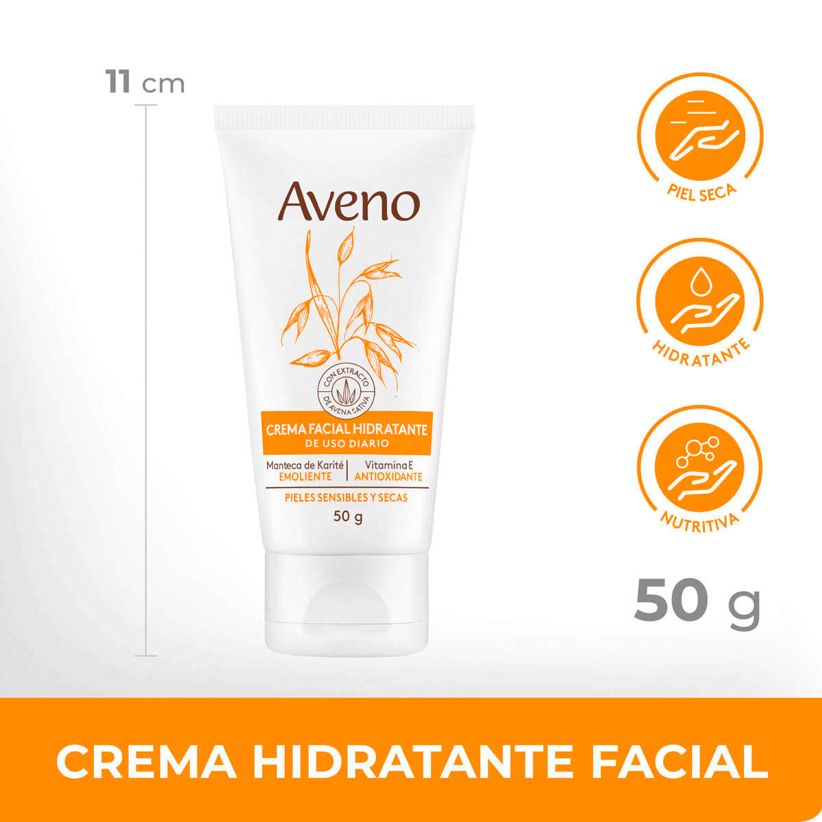 Aveno Crema Facial Hidratante de Uso Diario 50 g image number 8