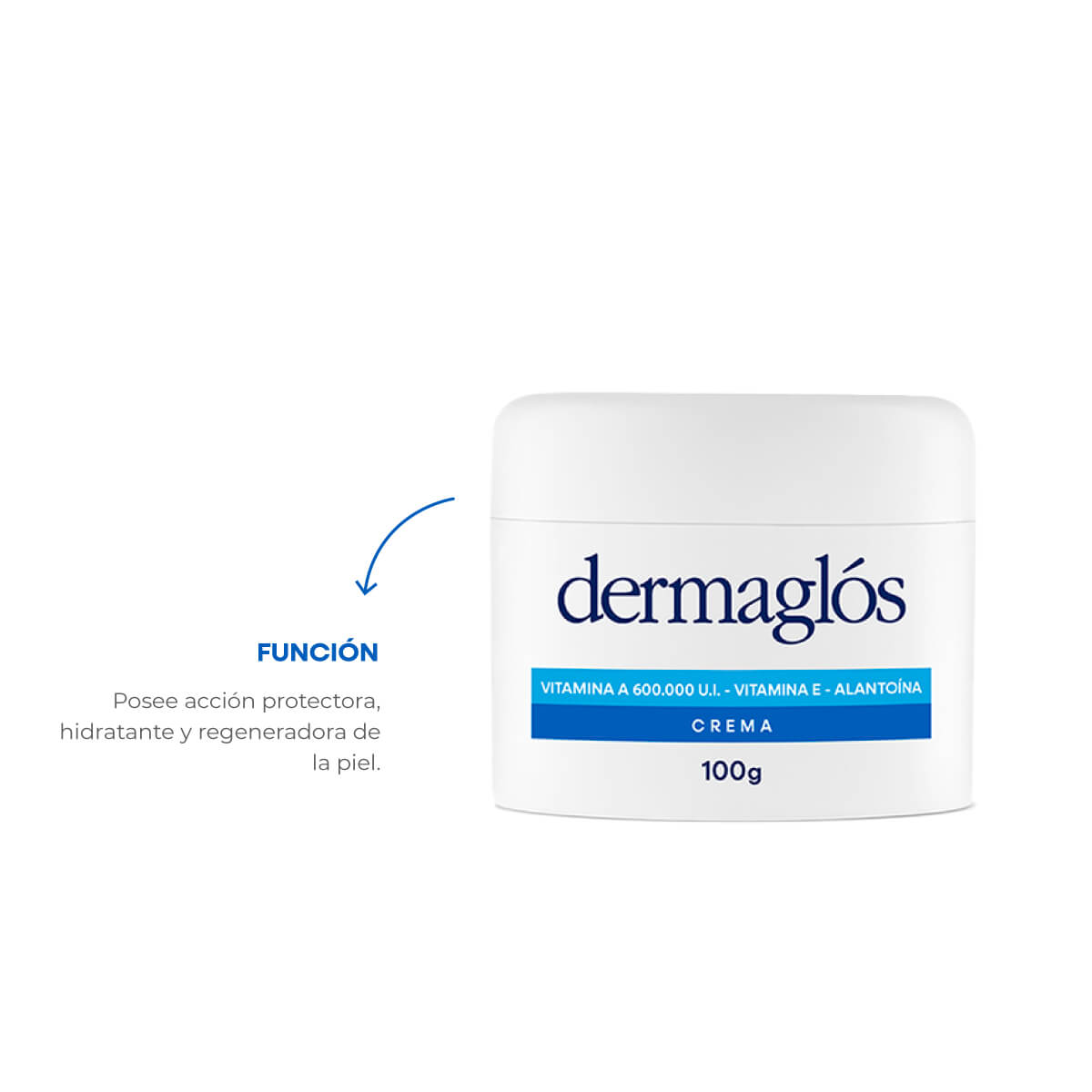 Dermaglós Terapéutica Crema 100 g image number 3
