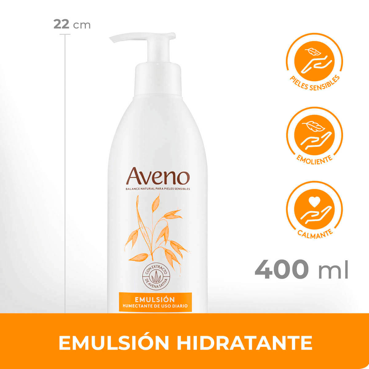 Aveno Emulsi&oacute;n Humectante de Uso Diario 400 ml image number 9