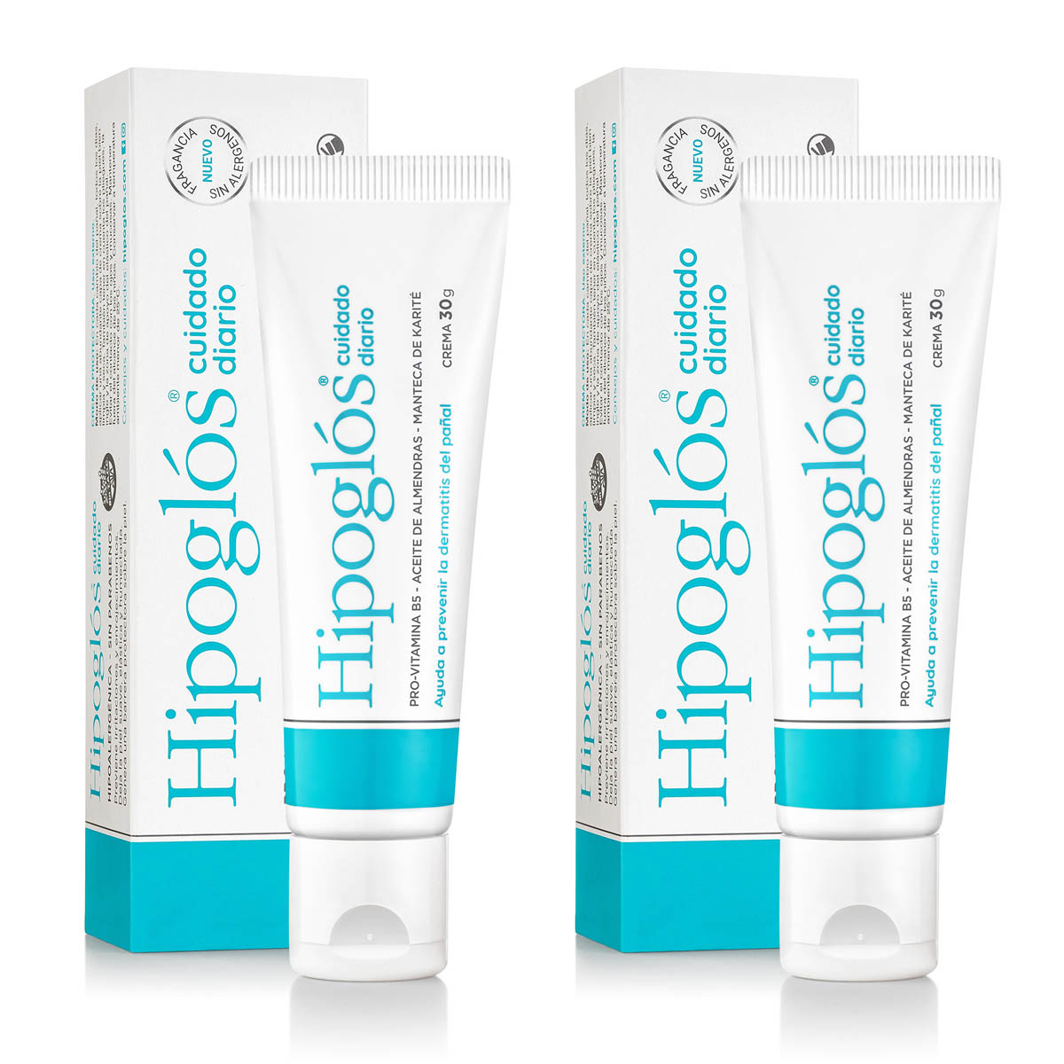 Kit Crema Hipogl&oacute;s Cuidado Diario 30g x2