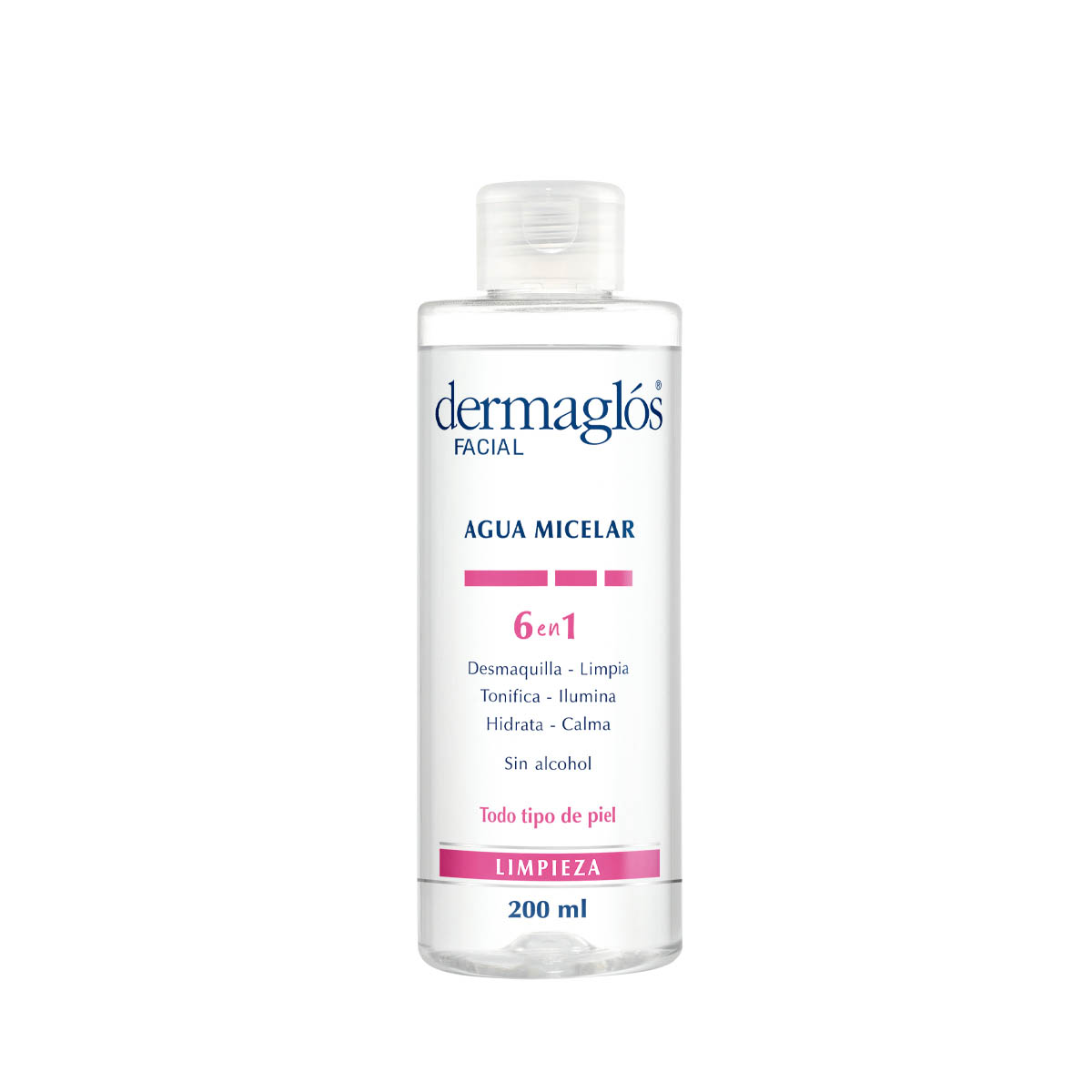 Dermaglós Facial Agua Micelar 200 ml image number 0