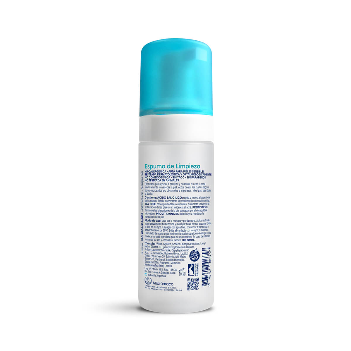 Espuma de Limpieza Control Acn&eacute; Dermagl&oacute;s 150 ml