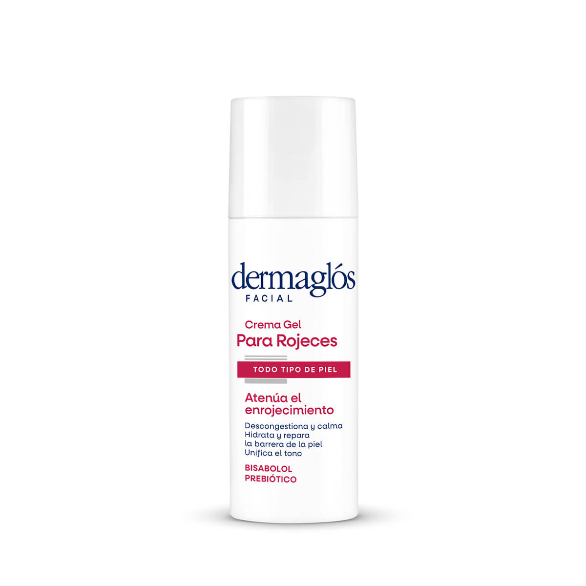 Crema Gel Facial Rojeces Hidratante Calmante Dermagl&oacute;s 50 g image number 0