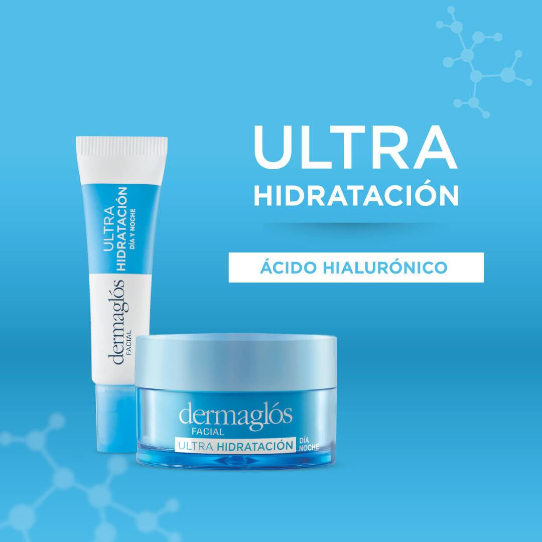Kit Facial Dermaglós Ultra Hidratante + Contorno de Ojos  image number 5
