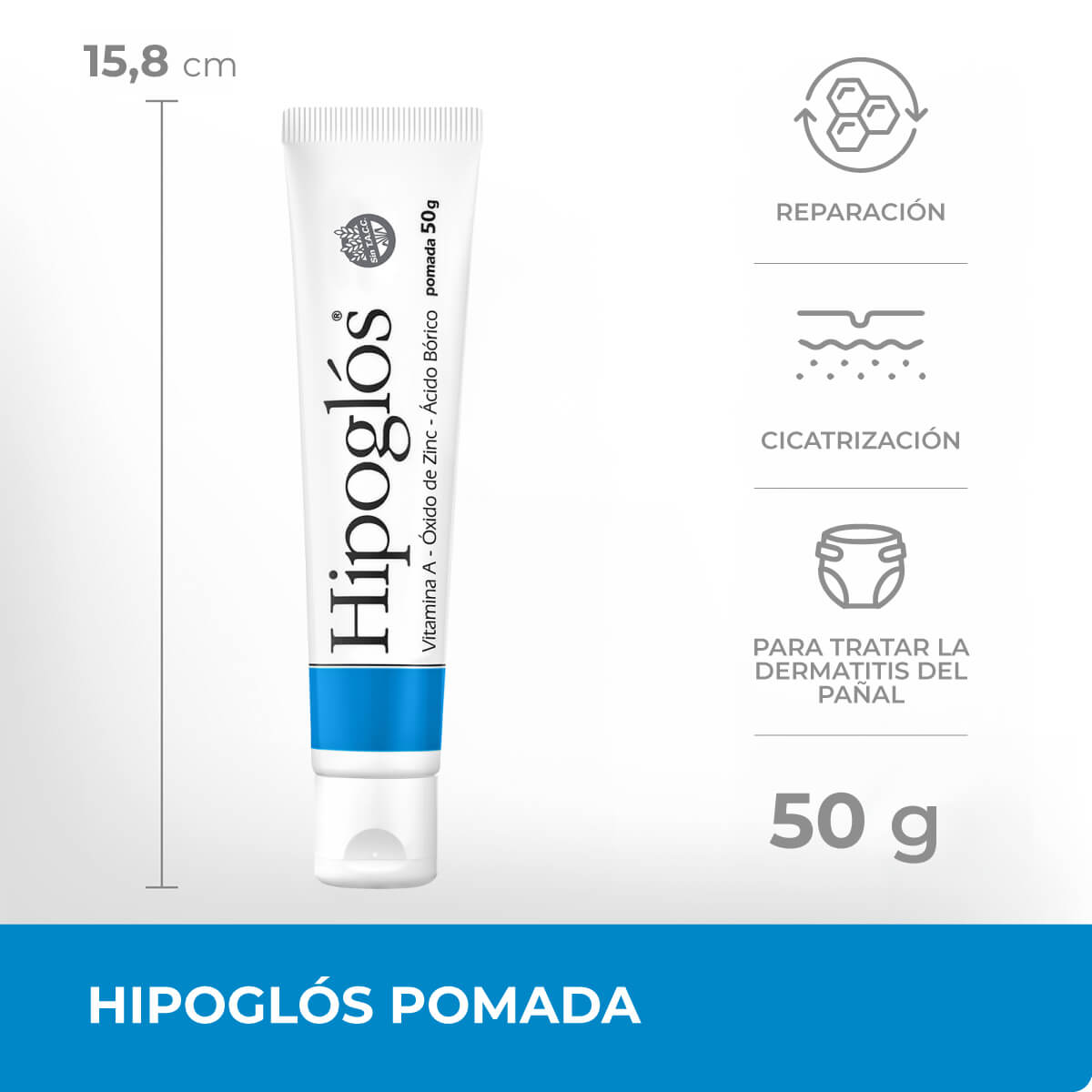 Pomada Hipogl&oacute;s 50 g image number 3