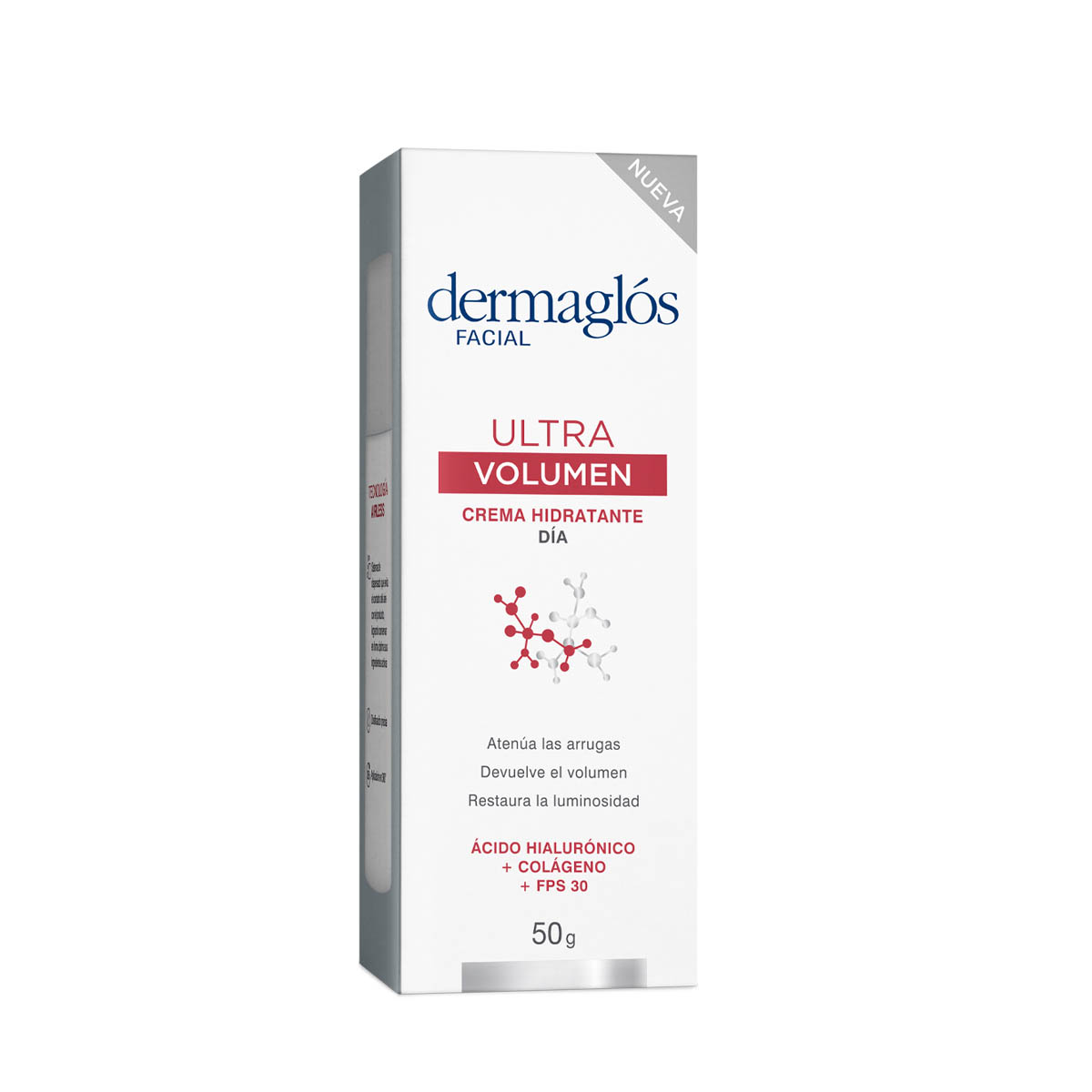 Dermagl&oacute;s Facial Crema de D&iacute;a Ultra Volumen con FPS 30 50 g image number 2