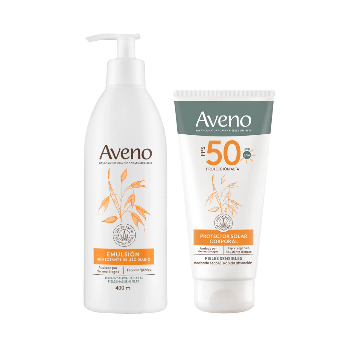 Kit Aveno Hidrataci&oacute;n + Protecci&oacute;n Corporal Emulsi&oacute;n 400ml image number 0