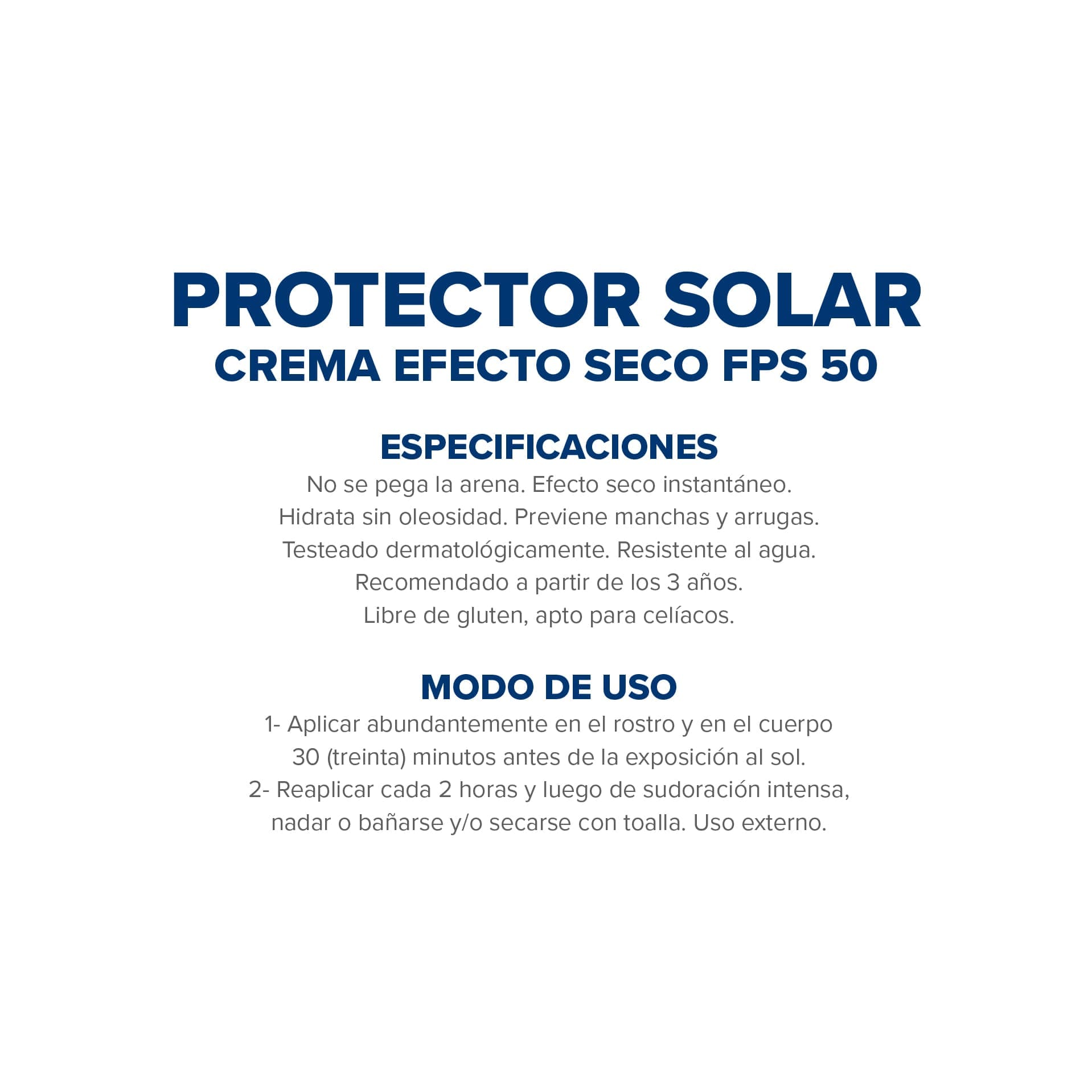 Protector Solar Dermagl&oacute;s FPS 50 Efecto Seco crema 180 ml image number 4