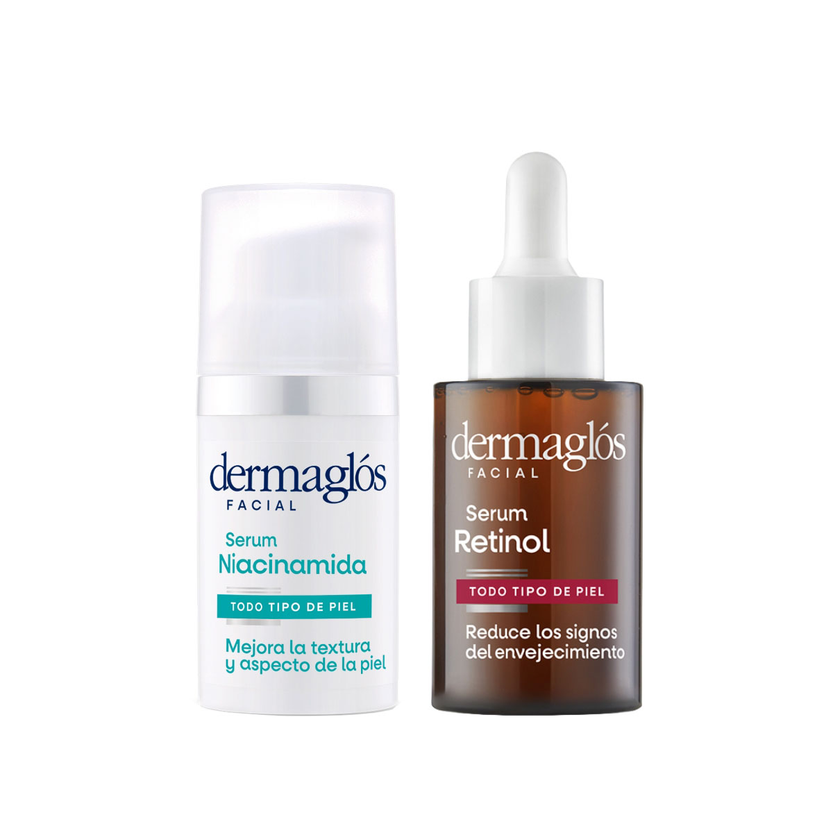 Kit Facial Dermagl&oacute;s Serum Retinol + Serum Niacinamida image number 0
