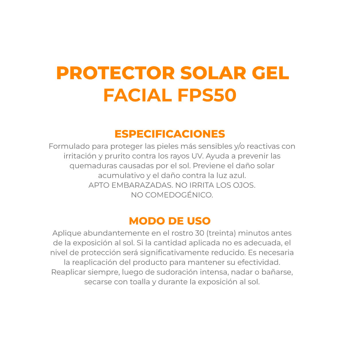 Protector Solar Aveno Crema Fluida Facial FPS 50 50 g image number 3