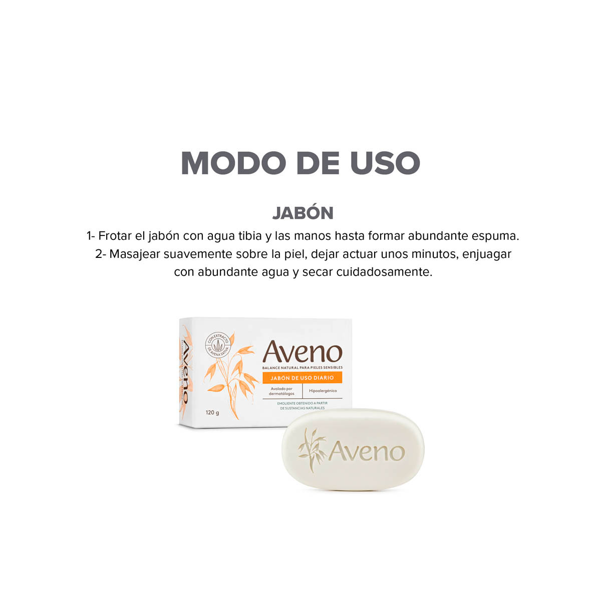 Kit Aveno Jabón Compuesto x3 image number 2