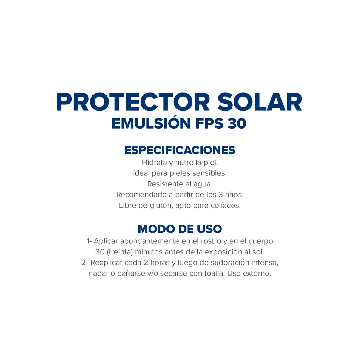 Dermagl&oacute;s Solar Protector Solar con FPS 30 250 ml image number 5