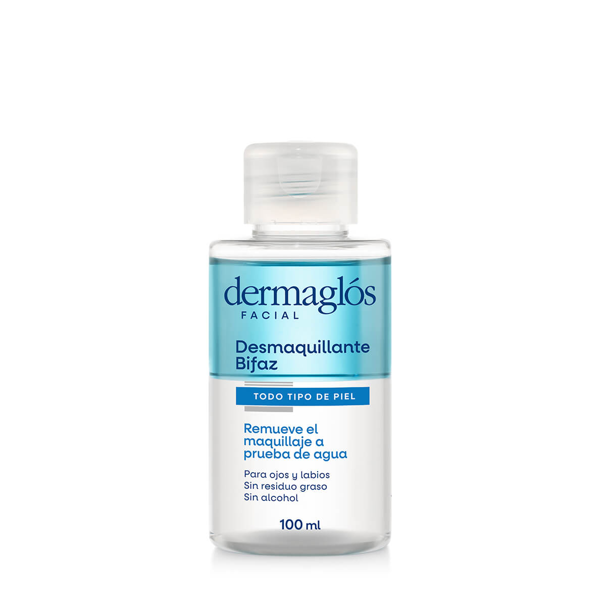 Dermagl&oacute;s Facial Desmaquillante Bifaz de Ojos 100 ml