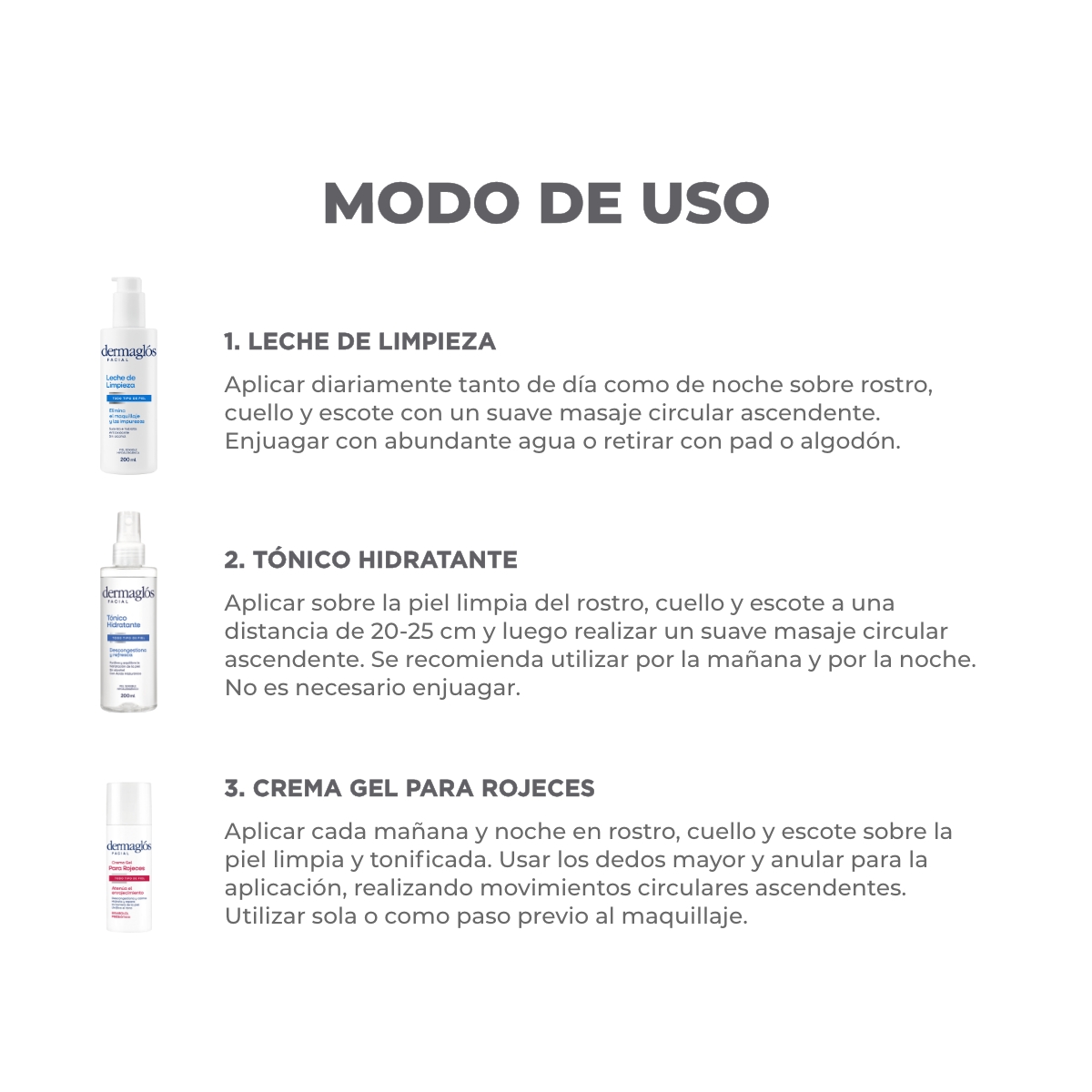 Kit Rutina Facial Dermagl&oacute;s Piel Enrojecida image number 1