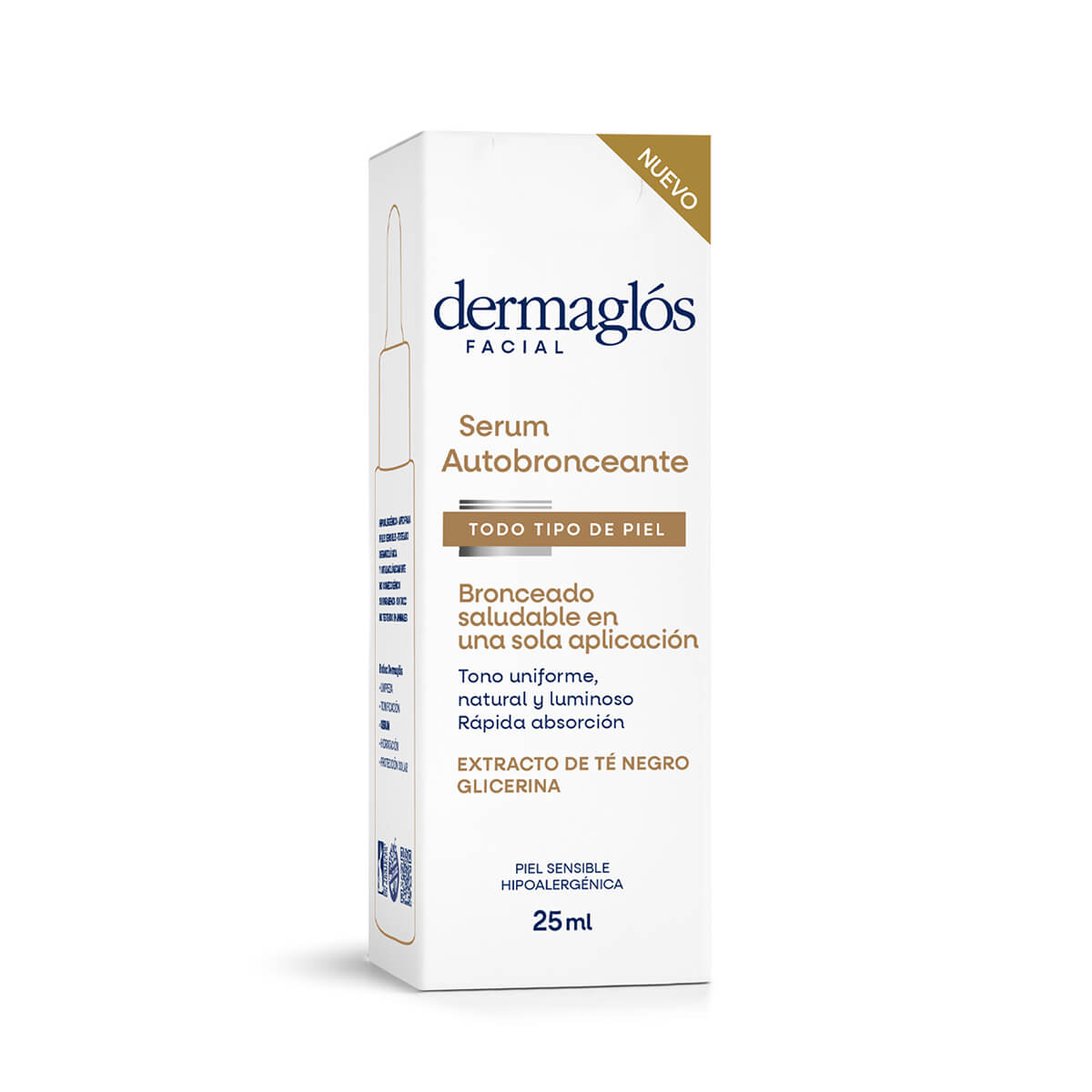 Serum Autobronceante Dermagl&oacute;s Facial 25 ml image number 2