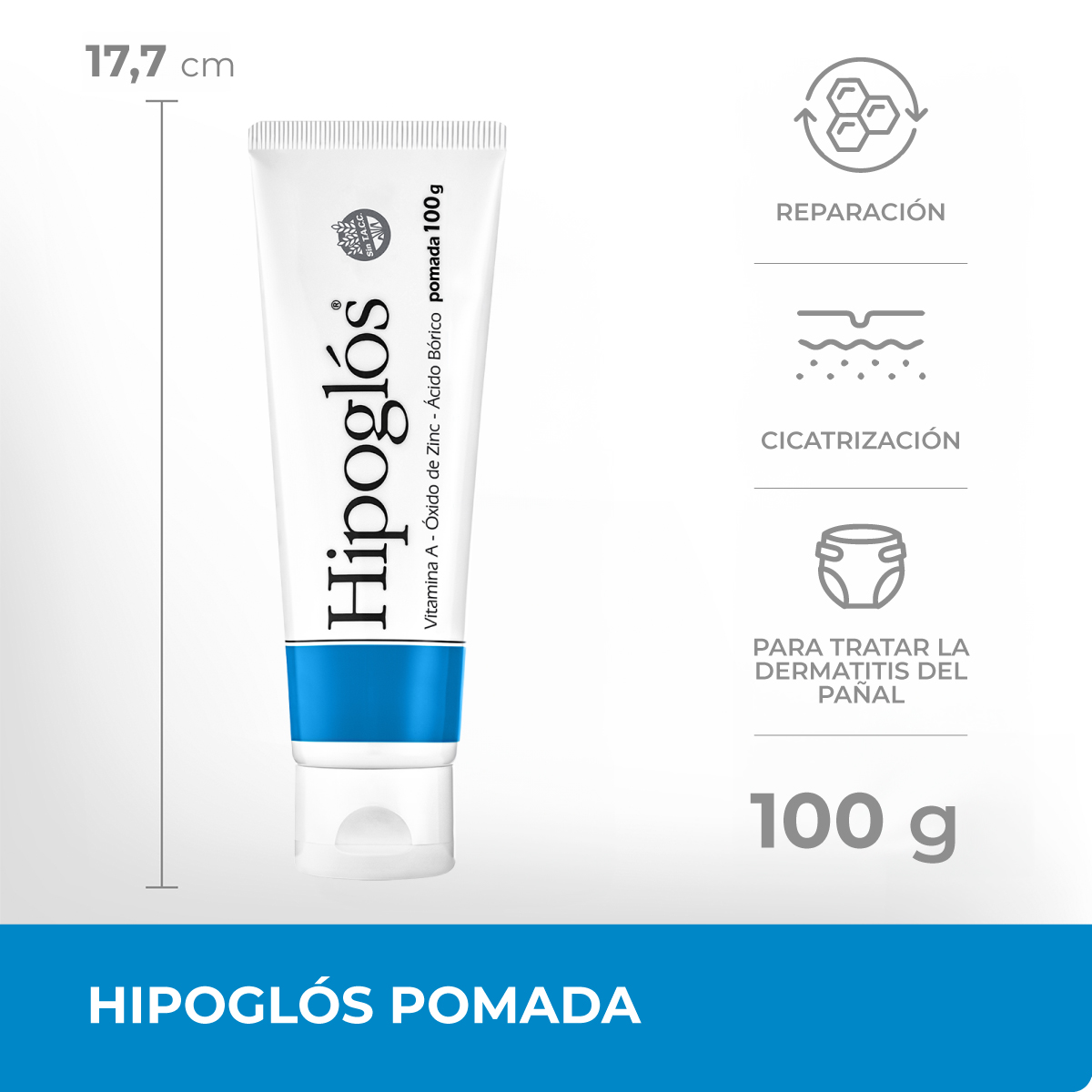 Pomada Hipogl&oacute;s 100 g image number 3