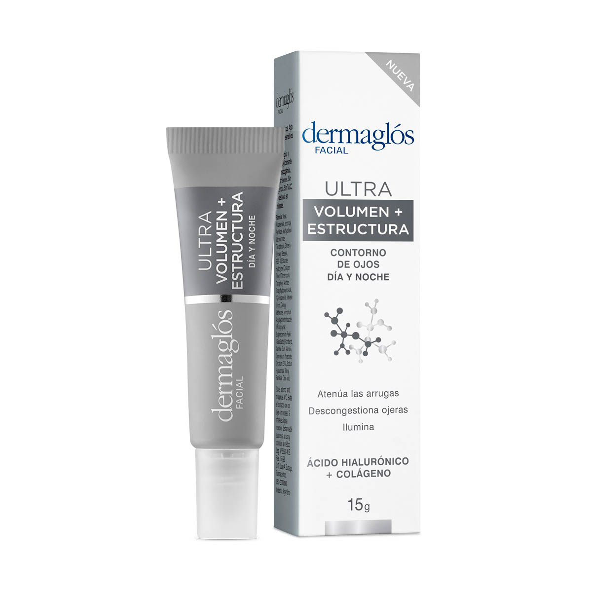 Crema Dermagl&oacute;s Contorno Ojos Ultra Volumen y Estructura 15 g image number 0
