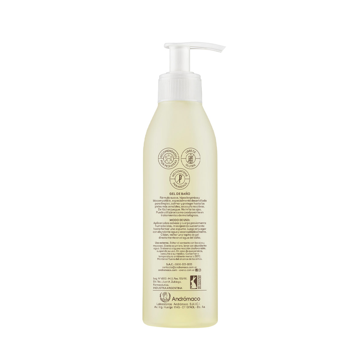 Aveno Infantil Gel de Baño de Uso Diario 250 g image number 1