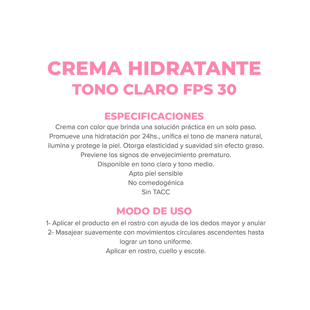 Dermaglós Facial Crema con color BB Cream Tono Claro con FPS 30 50 g image number 7
