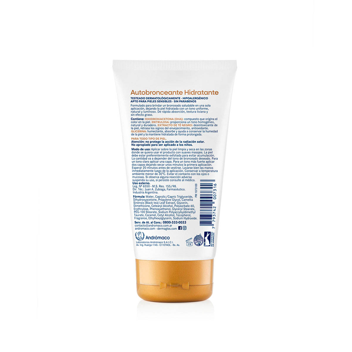 Dermagl&oacute;s Corporal Autobronceante 150 g image number 1