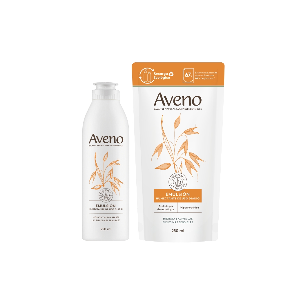 Kit Emulsión Aveno 250ml + Refill image number 0